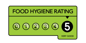 Heathfield's 5-out-of-5 food hygiene rating